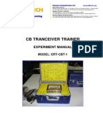 Ert-Cbt-1 CB Tranceiver Trainer Exp Man PT Len Ind P4075