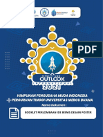 Booklet Perlombaan Ide Bisnis Desain Poster