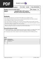 TC1765 OmniPCX Office SIP Trunking Noteworthy Addresses en Ed02