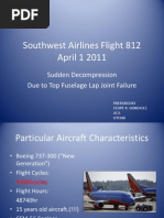 Boeing 737-300 Lap Joint Failure