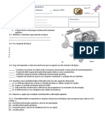 Ciências Naturais - 3º Teste de Avaliação - Janeiro 2013 Ano Lectivo 2012/2013