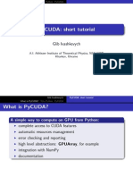 PyCUDA Tutorial