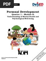 Personal Development: Quarter 1 - Module 8