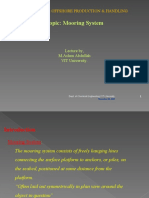 Topic: Mooring System: Natural Gas: Offshore Production & Handling