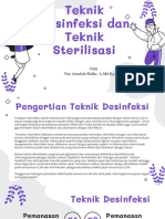 Teknik Sterilisasi Dan Teknik Desinfektan