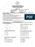 2) Soal Pat Matematika Peminatan Kelas Xi Mipa Nur Iman