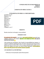 Lección 4 y 5 Consejos Prácticos para Predicar Ii-El Llamado