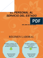 Personal Al Servicio Del Estado