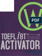 TOEFL - Activator - Advanced Writing