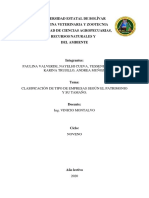 Clasificacion de Empresas Segun El Patrimonio y Tamaño