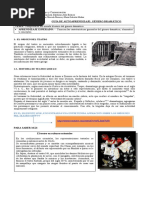 7º Coordinación - Guia de Autoaprendizaje Sobre Genero Dramatico