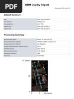 ODM Quality Report: Dataset Summary