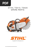 STIHL TS410, TS420 Spare Parts