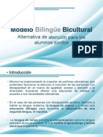 Modelo Bilingüe Bicultural Sordos