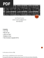 Clase 10 Evaluación de Proyectos