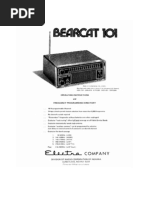 Bearcat 101 (Manual)