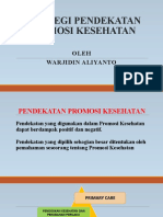 Strategi Pendekatan Promkes