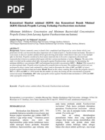 17 - Konsentrasi Hambat Minimal (KHM) Dan Konsentrasi Bunuh Minimal