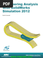 Engineering Analysis With Solidworks Simulation 2012: Paul M. Kurowski