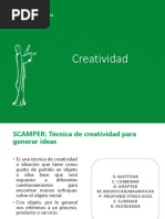 Creatividad 4 Scamper