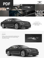 Your Bentley Continental GT V8 Mulliner: Presenting