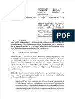 PDF Excepcion de Litispendencia DD