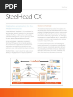 Steelhead CX: Application Acceleration For The Modern Enterprise