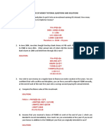 Fin 200 Time Value of Money Tutorial 2 Solutions 2021.