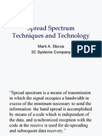 Spread Spectrum Techniques and Technology