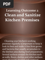 Cleaning and Maintan KP - Cleaning and Sanitizing