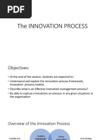 The Innovation Process