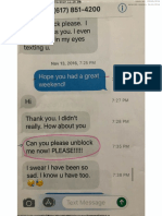 Court Docs - Texts Between Alice Bahar& Abraham Sanieoff