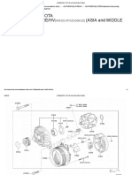 Alternator Toyota Alphard - Vellfire - HV