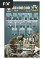 Us Army Call 8-15-2008 Battle Staff NCO