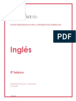 FICHAS PEDAGÓGICAS PARA LA PRIORIZACIÓN CURRICULAR Inglés 5° Básico