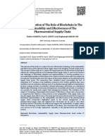 An Exploration of The Role of Blockchain in The Sustainability and Effectiveness of The Pharmaceutical Supply Chain