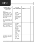 Legal Audit Checklist Ohs