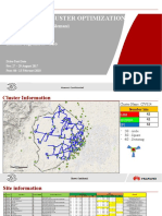 4G RF CLUSTER OPTIMIZATION CJV024 - Final V3