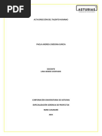 Pregunta Dinamizadora Alta Dirección U1