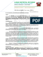 RESOLUCION #072-2021 APROBAR Analitico Del Proyecto CREACION DE TROCHA CARROZABLE CHANKIL 14 ABRIL 2021