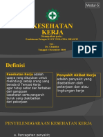 Pengawasan Kesehatan Kerja