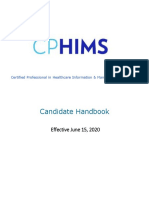 Cphims Handbook