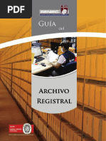 Guia de Archivo Registral PDF