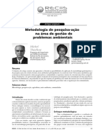 Thiollent, Silva - 2007 - Metodologia de Pesquisa-Ação Na Área de Gestão de Problemas Ambientais