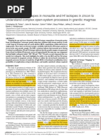 Fisher Et Al (2017) - Combining ND Isotopes in Monazite and HF Isotopes in Zircon To Understand Complex Open-System Processes in Granitic Magmas