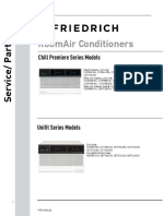 Chill Premier Friedrich Parts Manual