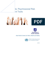 2018 Psychosocial - Risk - Assessment - Tools