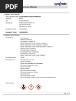 CURACRON® 8E Insecticide-Miticide: Safety Data Sheet