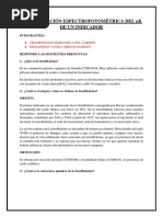 Informe Determinación Espectrofotométrica Del PK de Un Indicador