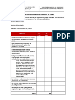 Instrumento de Coevaluación Lista de Cotejo